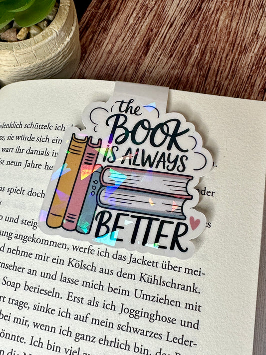 Magnetisches Lesezeichen | Book is Better | ML007