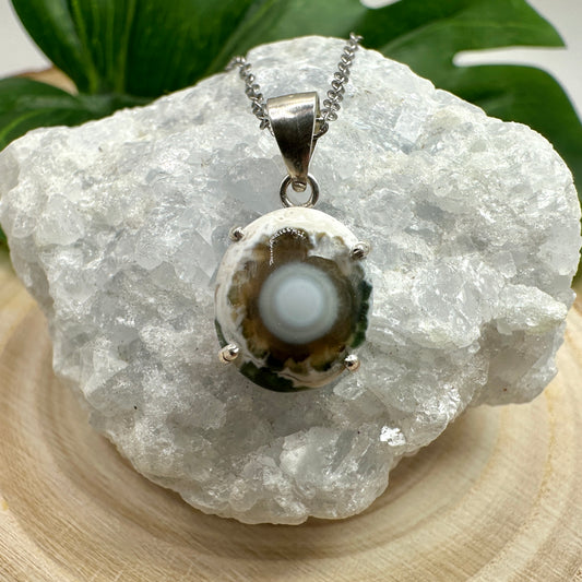 Anhänger Ozeanachat