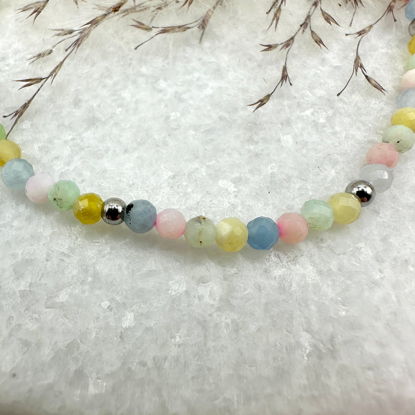 Kristallarmband "Finja" pastell (AE058)