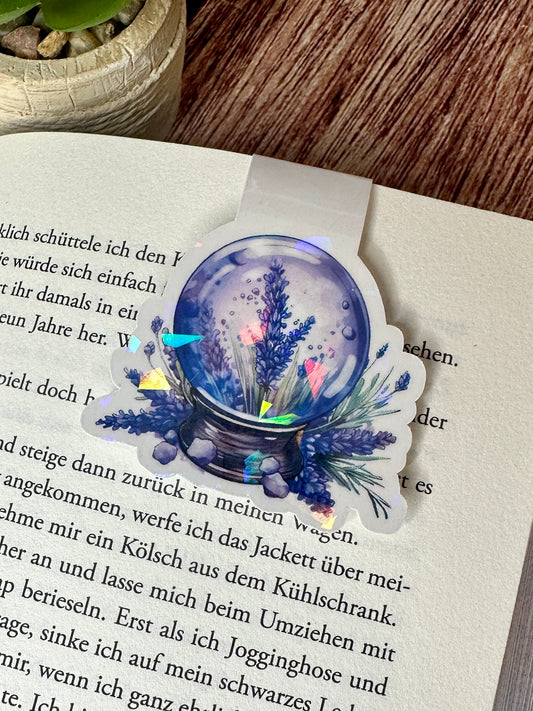 Magnetisches Lesezeichen |Lavender Crystal Ball | ML015
