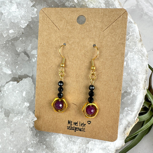 Ohrstecker Rubin Spinell (OS006)