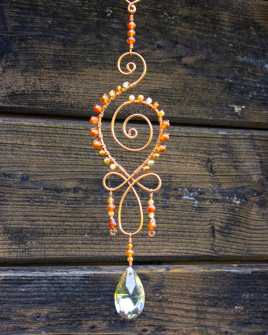 Sonnenfänger Autumn Vibes | Karneol | Kupfer | SF013