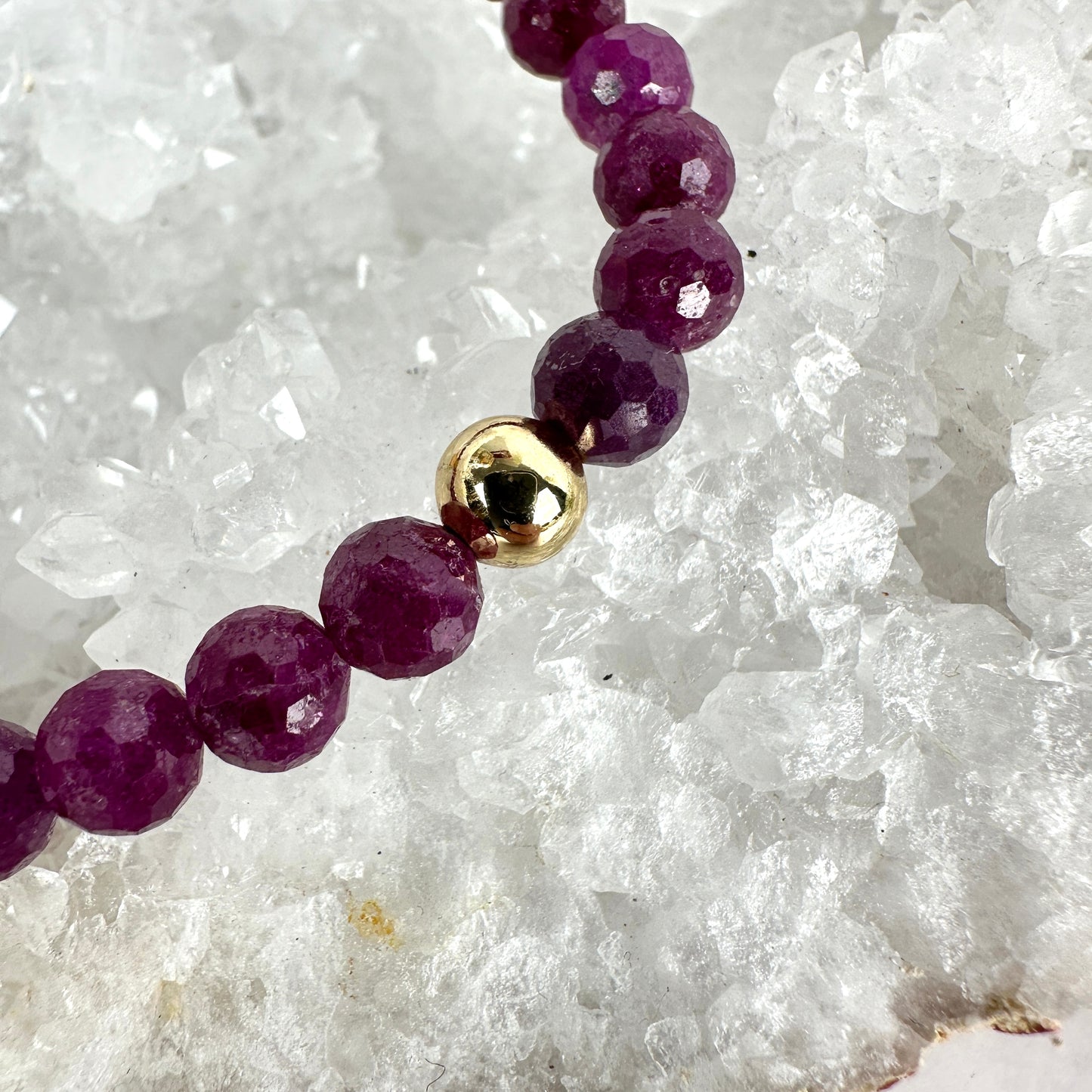 Kristallarmband "Ruby" (AE006)