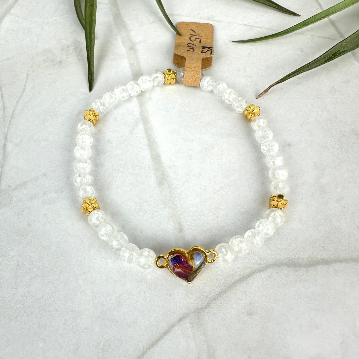 Kristallarmband "Flowers" (AE001)