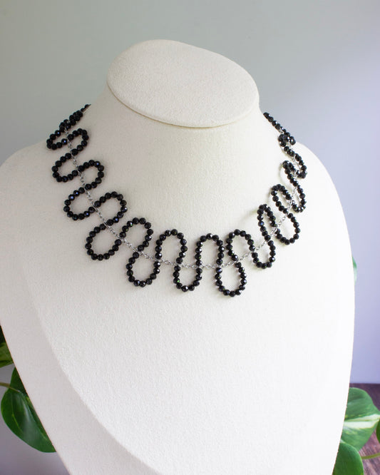 Statement-Kette "Noir" (KS003)