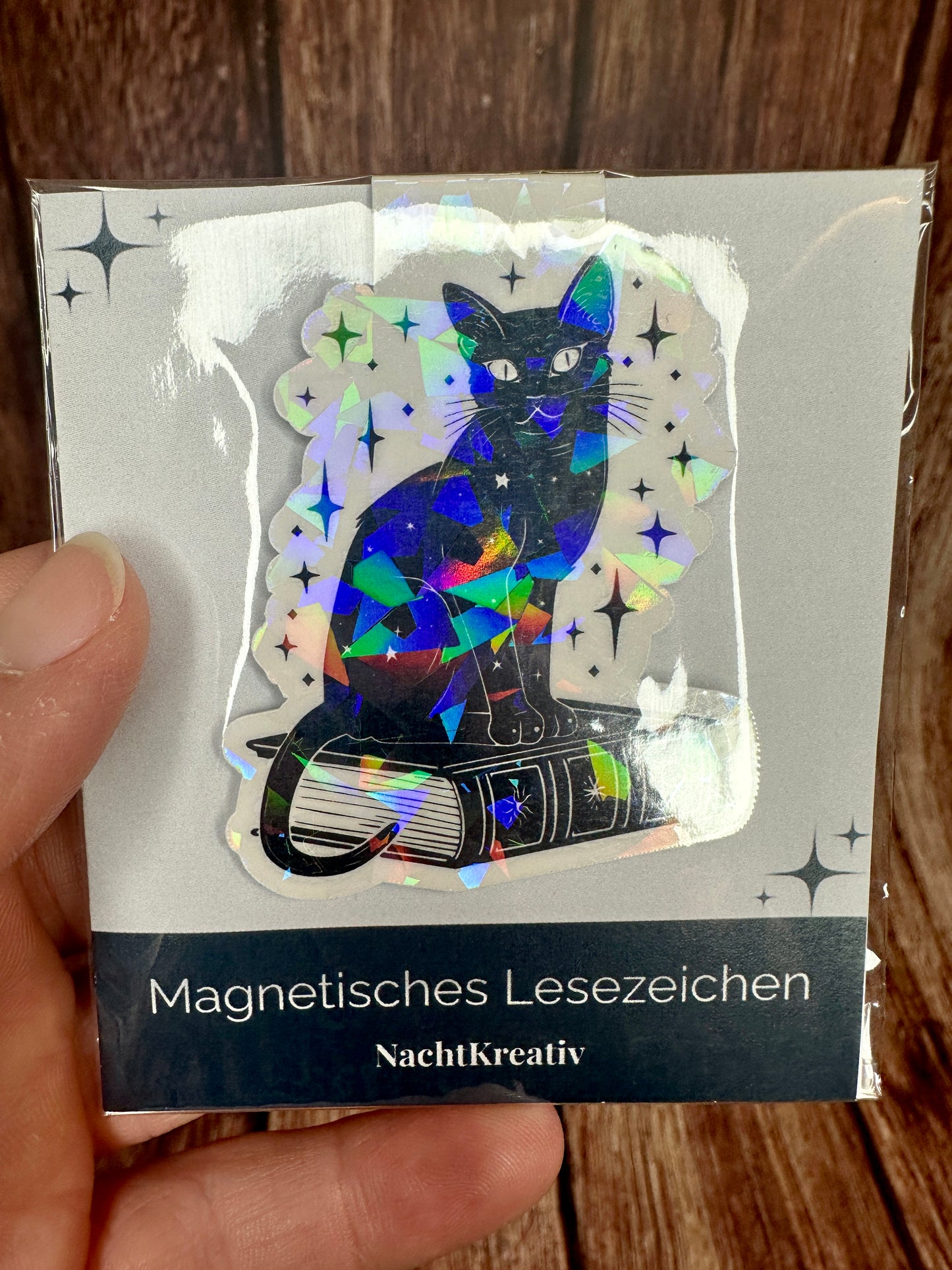 Magnetisches Lesezeichen | Black Cat | ML009