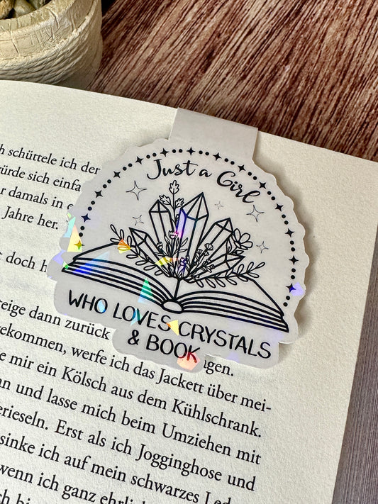 Magnetisches Lesezeichen | Just a Girl | ML012