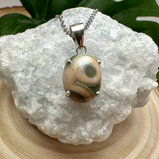 Anhänger Ozeanachat