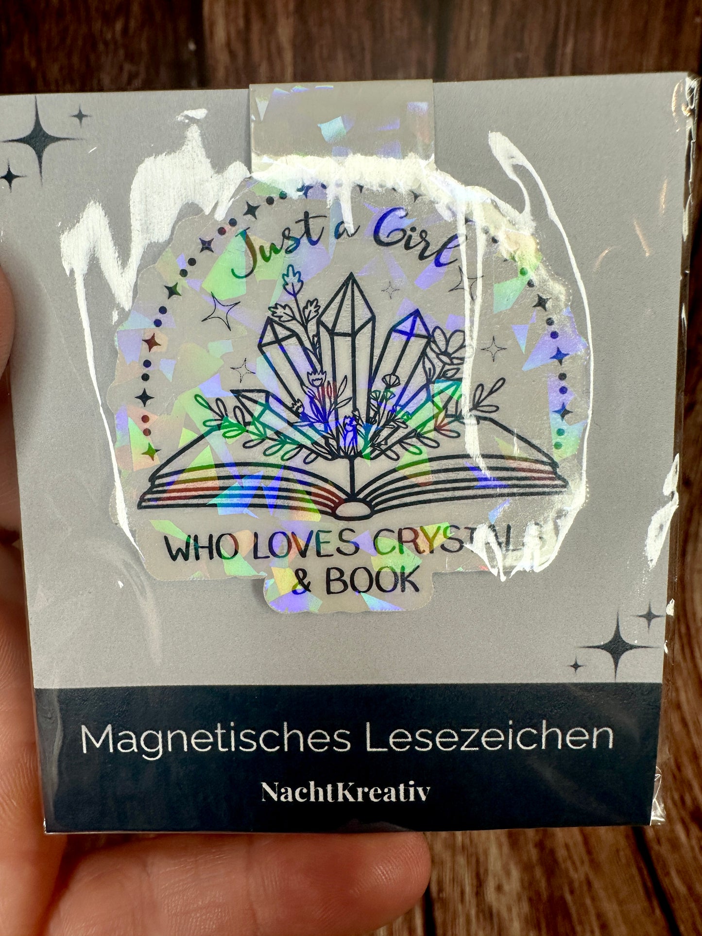 Magnetisches Lesezeichen | Just a Girl | ML012