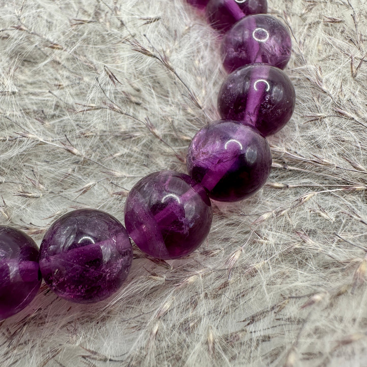 Armband Fluorit Lila AA+ (AE097)