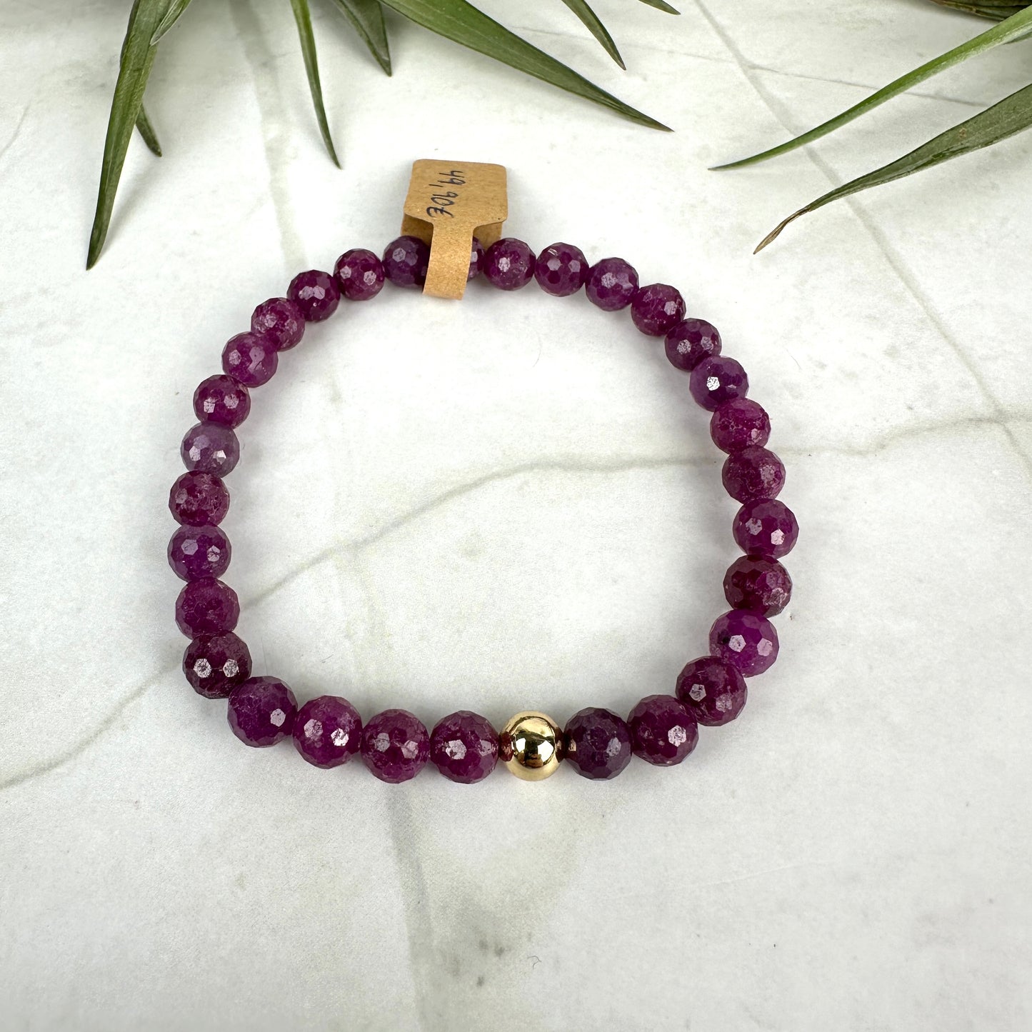 Kristallarmband "Ruby" (AE006)