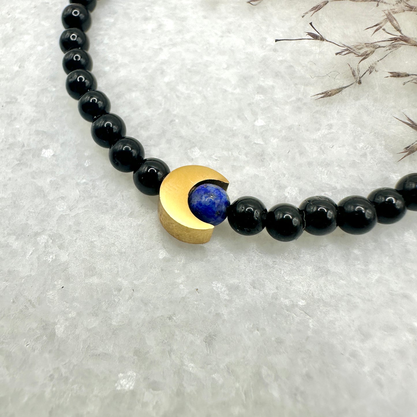 Armband Turmalin und Lapislazuli (AE031)