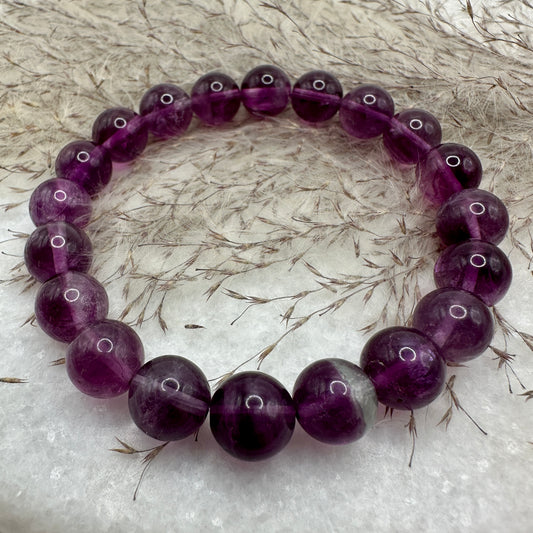 Armband Fluorit Lila AA+ (AE097)