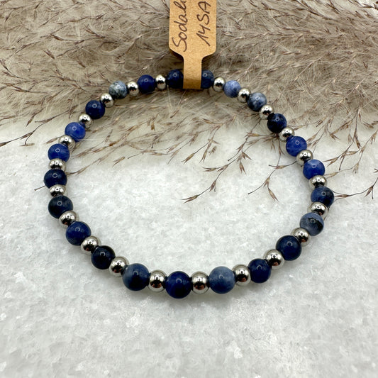 Kristallarmband Sodalith (AE042)