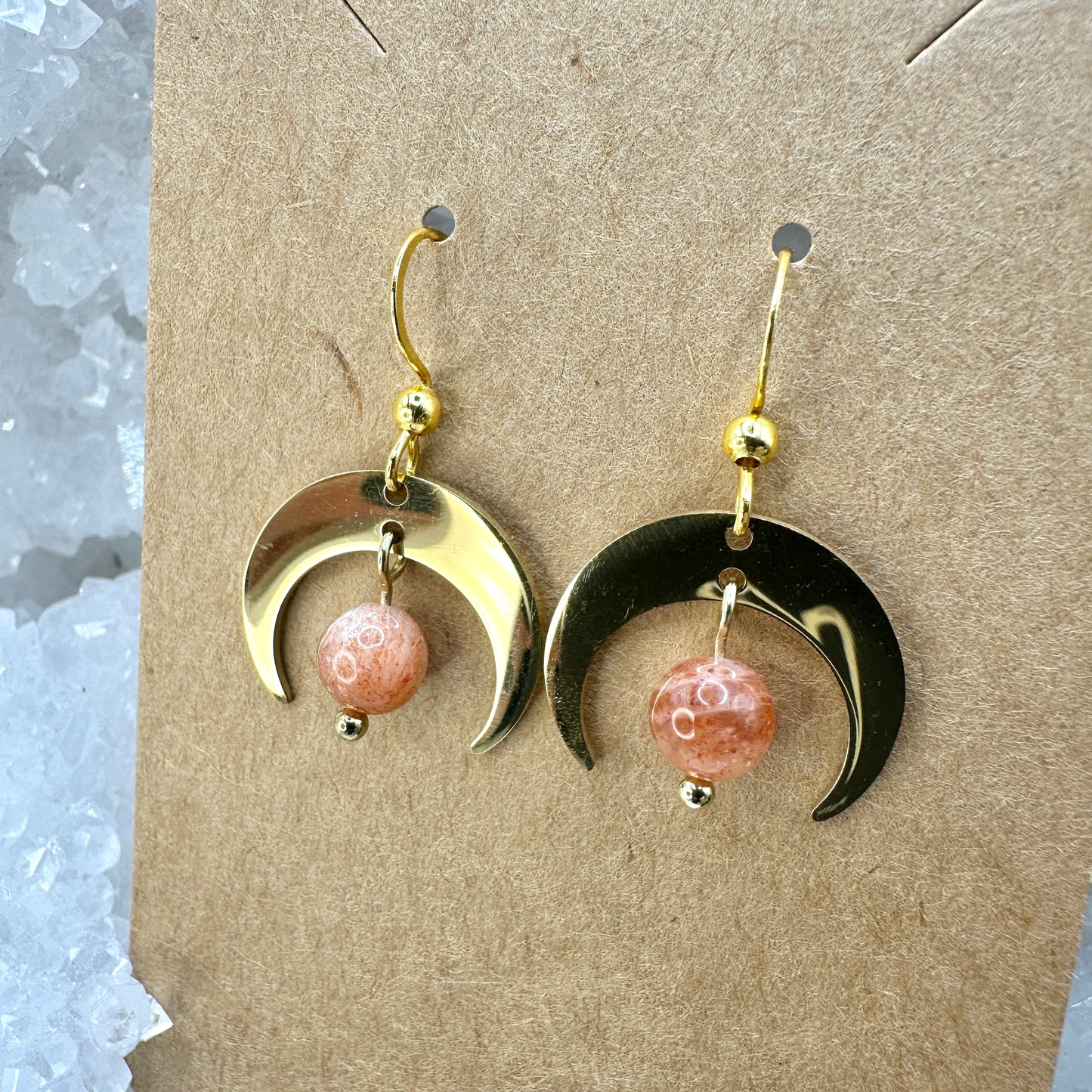 Ohrhänger Moon gold