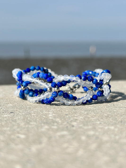 Beaded Armband "Ocean" (AV014)