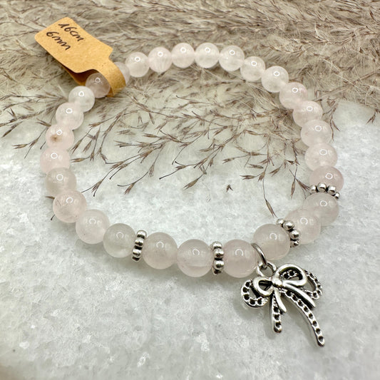 Armband Rosenquarz (AE072)