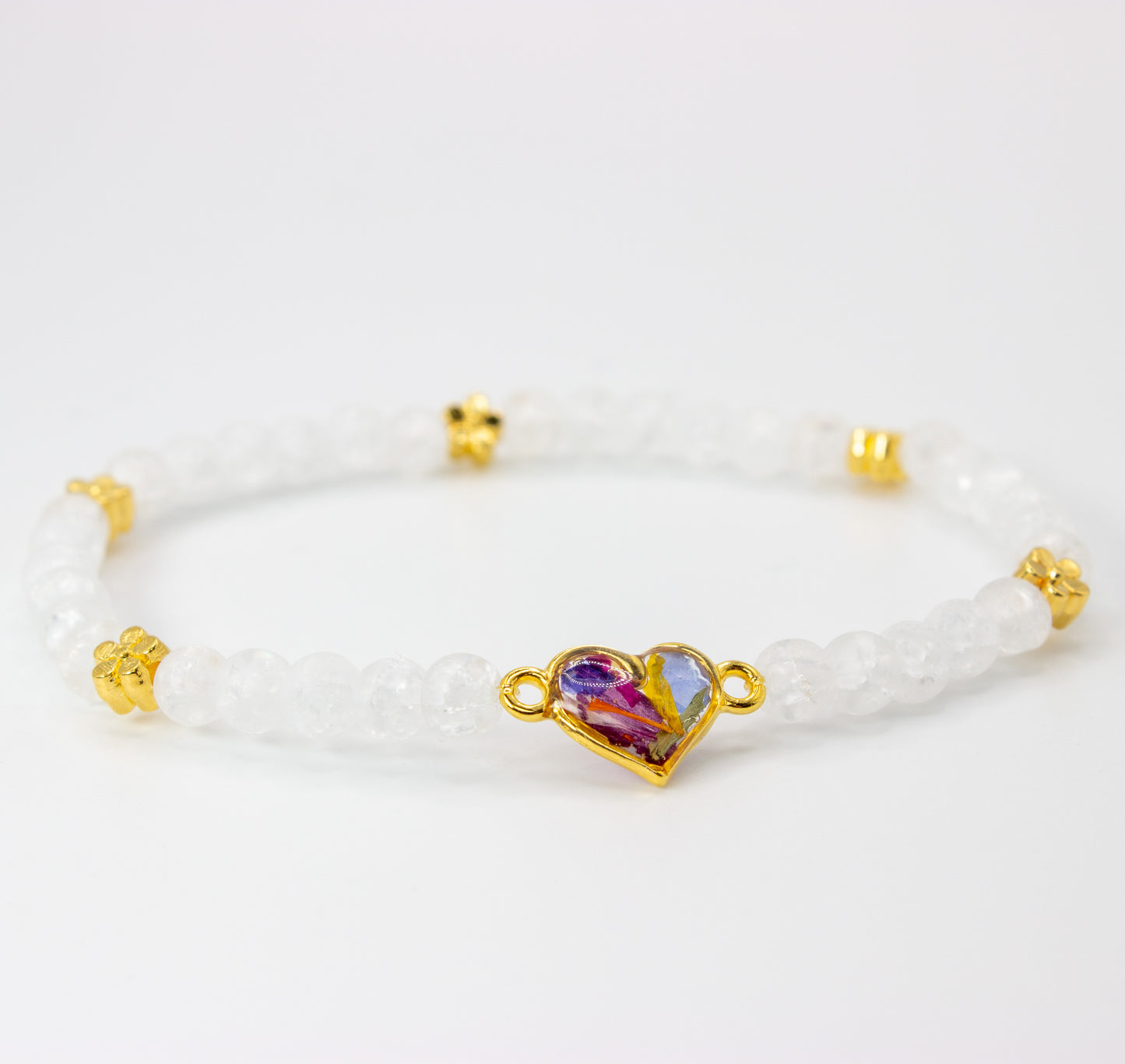 Kristallarmband "Flowers" (AE001)