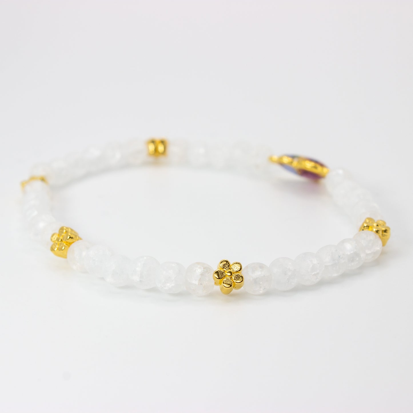 Kristallarmband "Flowers" (AE001)
