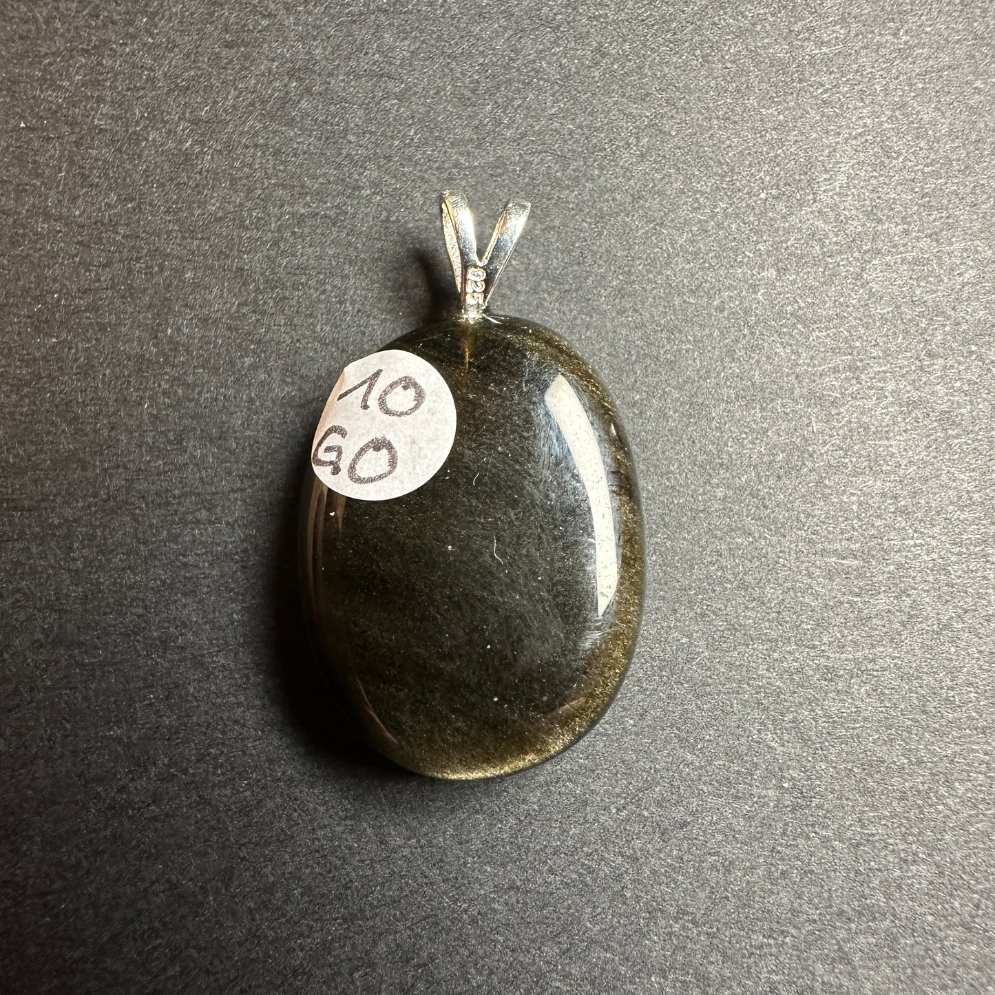 Goldshine Obsidian Anhänger 10GO