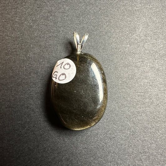 Goldshine Obsidian Anhänger 10GO