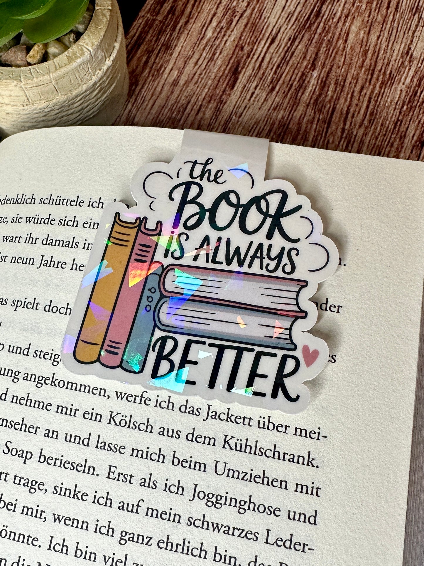Magnetisches Lesezeichen | Book is Better | ML007