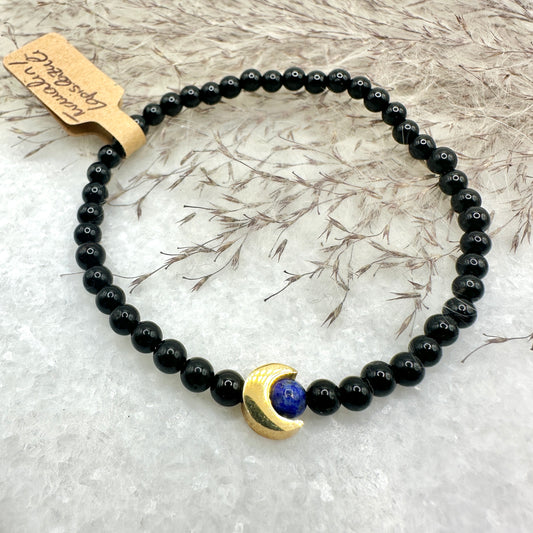 Armband Turmalin und Lapislazuli (AE031)