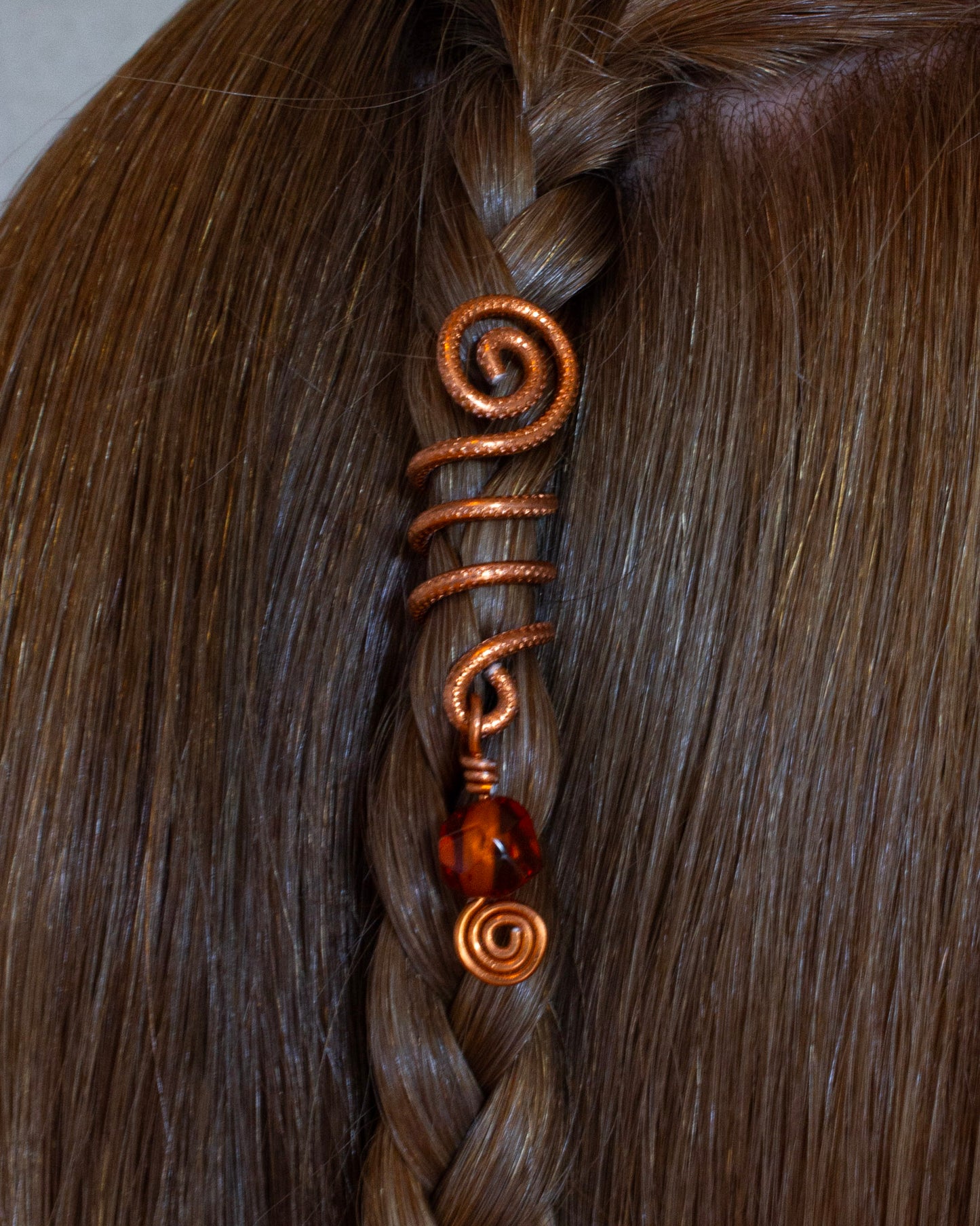 Hair Wrap | 2er Set | Bernstein | Kupfer | HW006