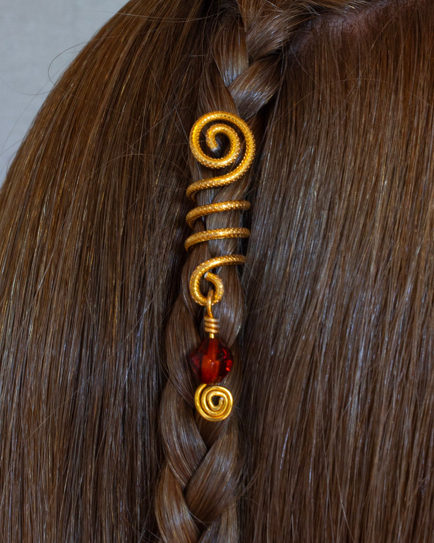 Hair Wrap | 2er Set | Bernstein | Gold | HW004