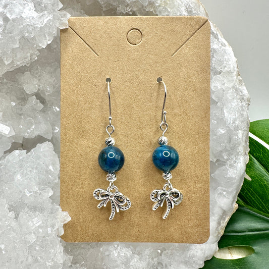 Ohrhänger Schleife Apatit (OS027)