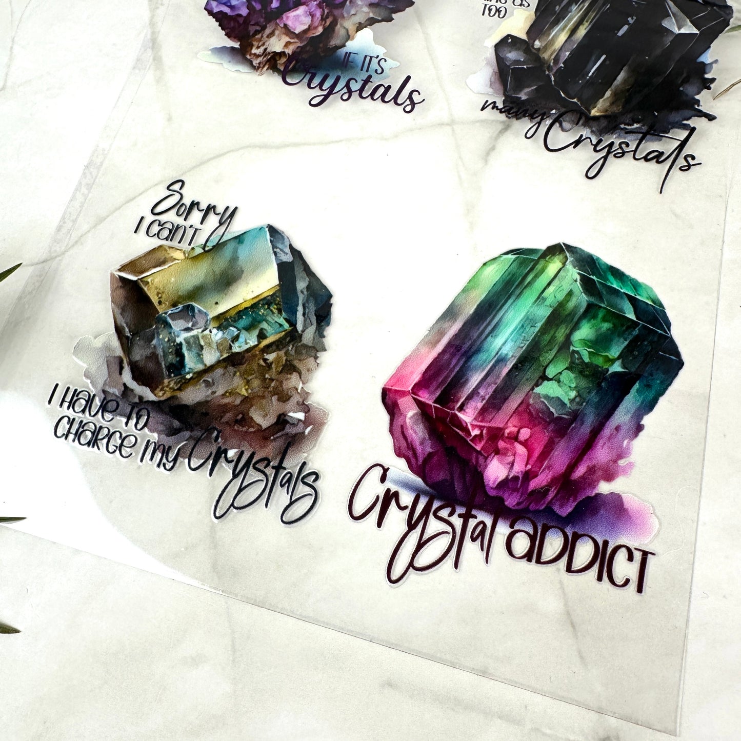 Colorful Crystal RubOn (Set B)