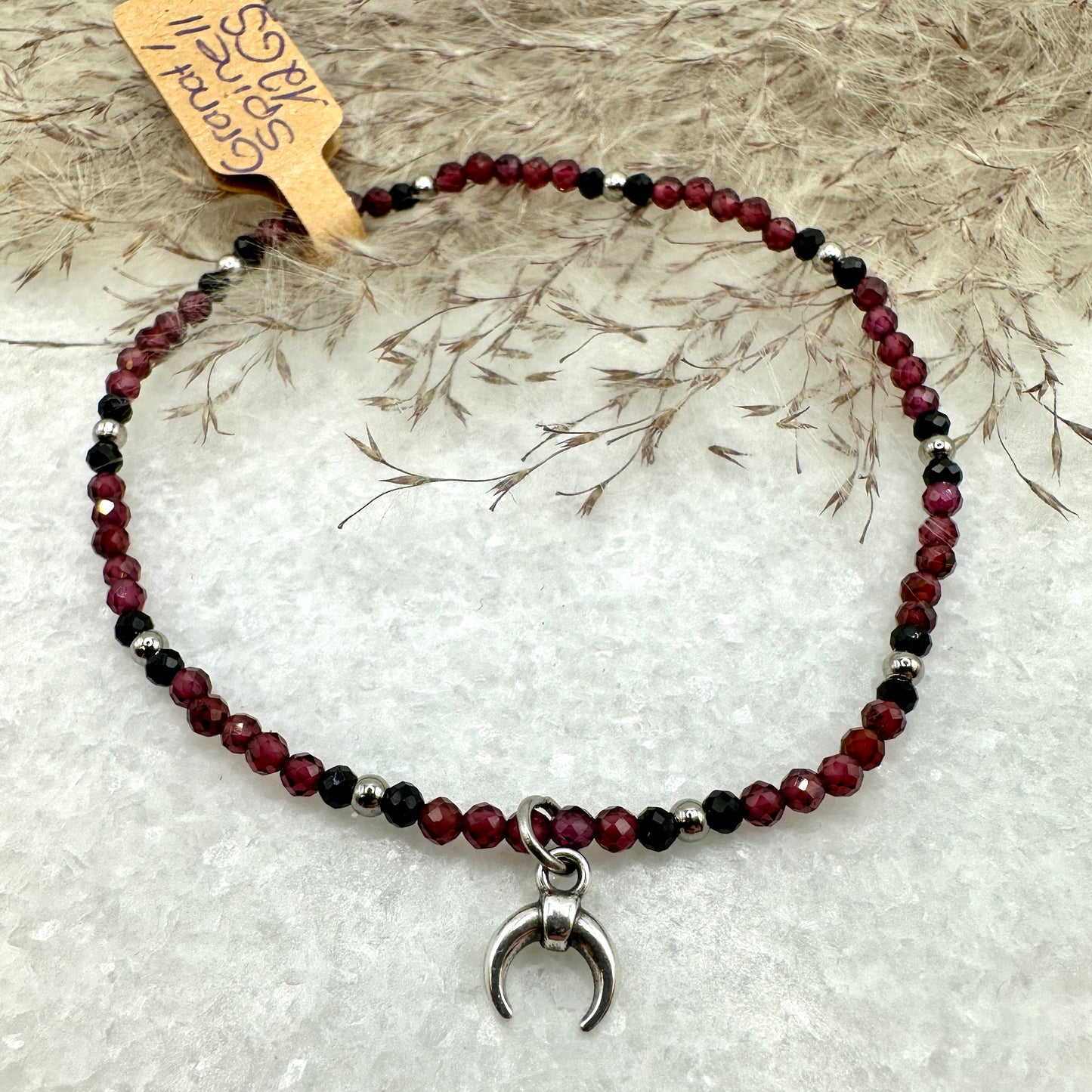 Armband Granat und Spinell (AE060)
