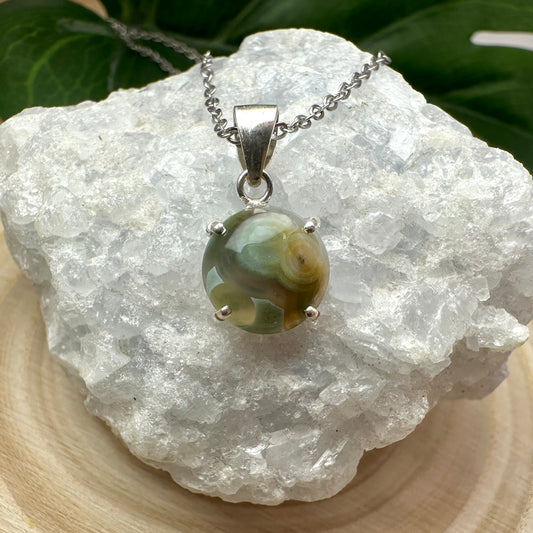 Anhänger Ozeanachat