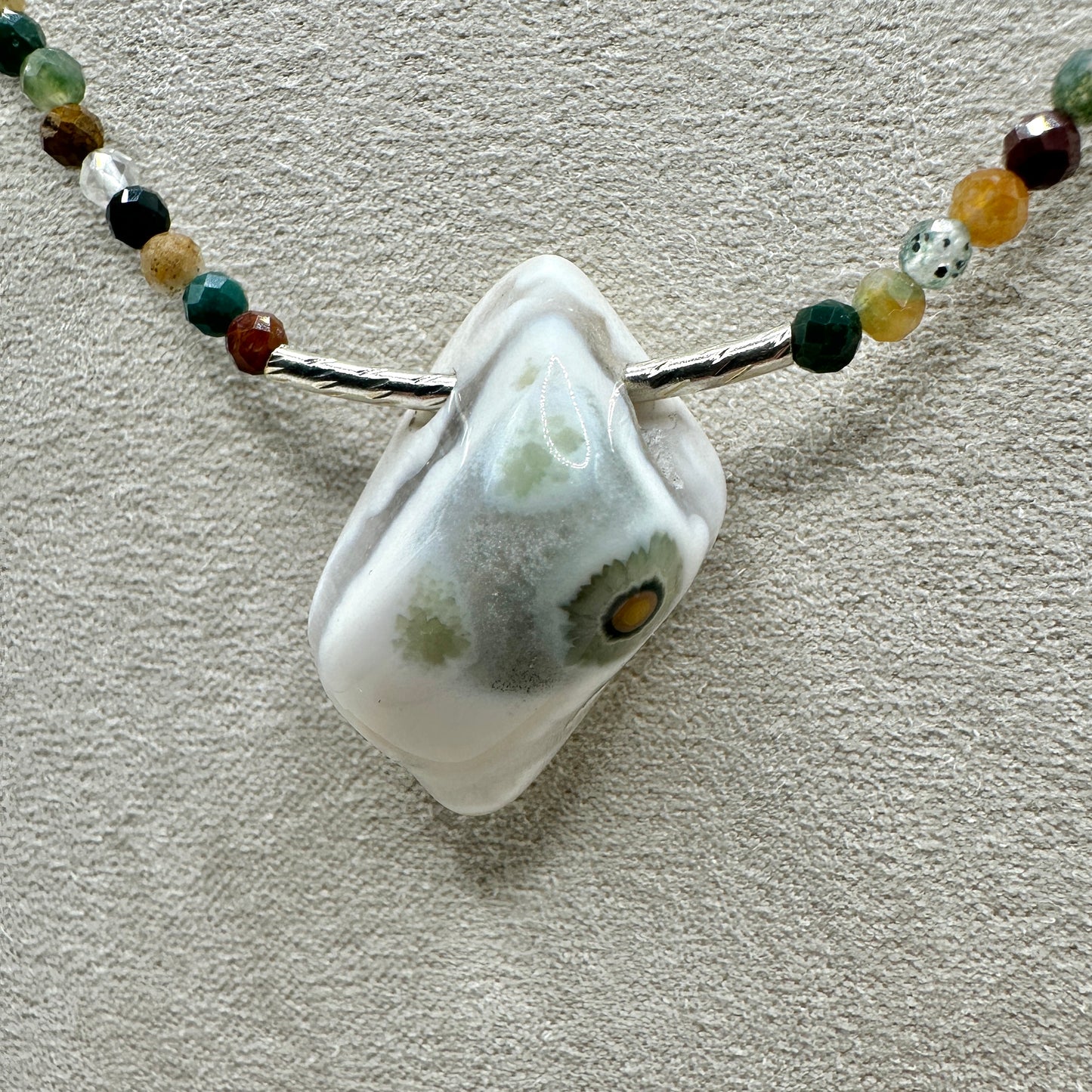 Kette "Stone of the Ocean" (KP001)