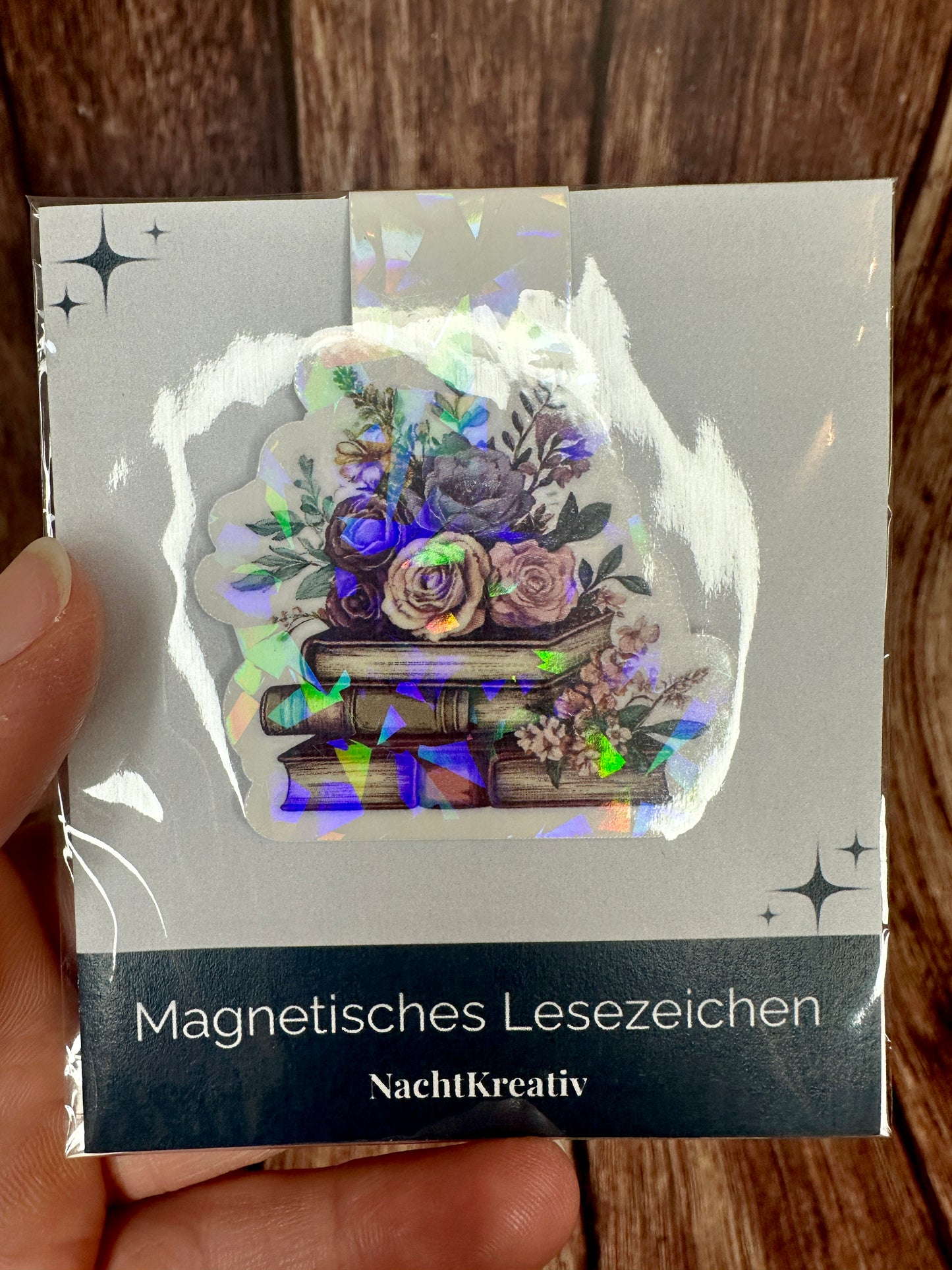 Magnetisches Lesezeichen | Books and Flowers IV | ML005
