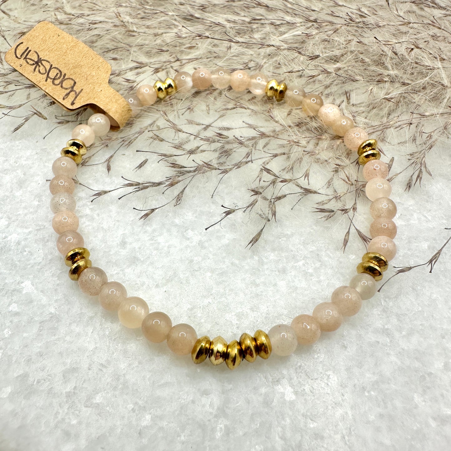 Armband Mondstein
