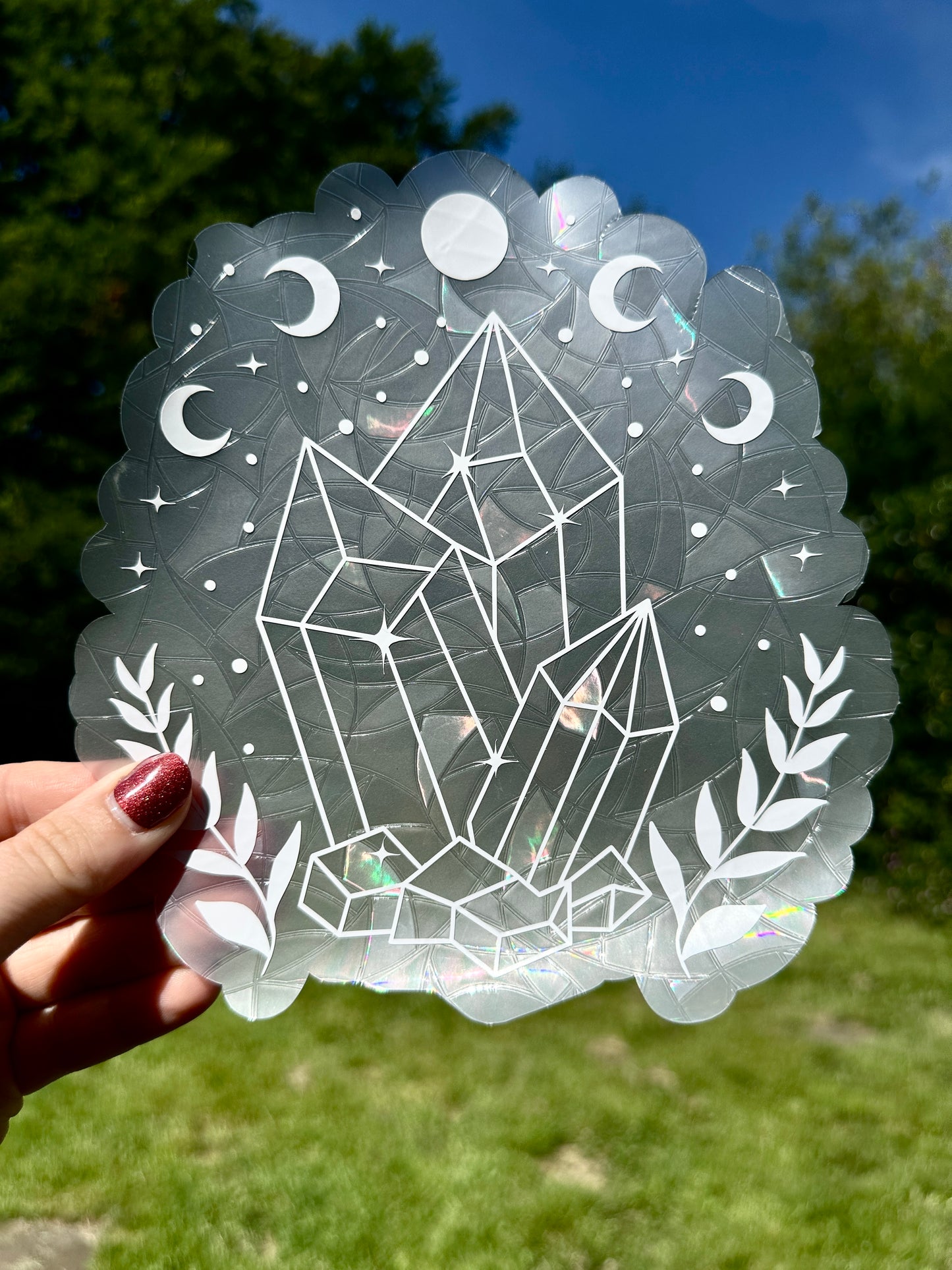 Suncatcher Sticker "Crystal Dreams" (SC003)