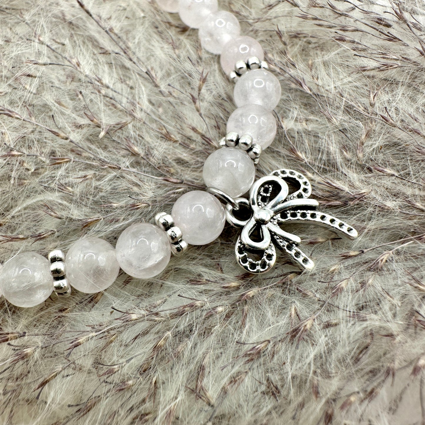 Armband Rosenquarz (AE072)