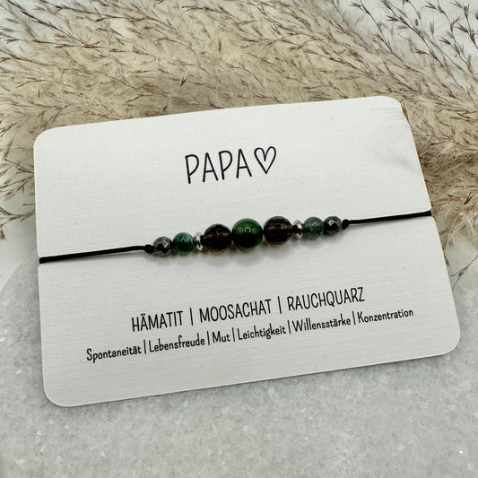 Herzensmensch-Armband "Papa"