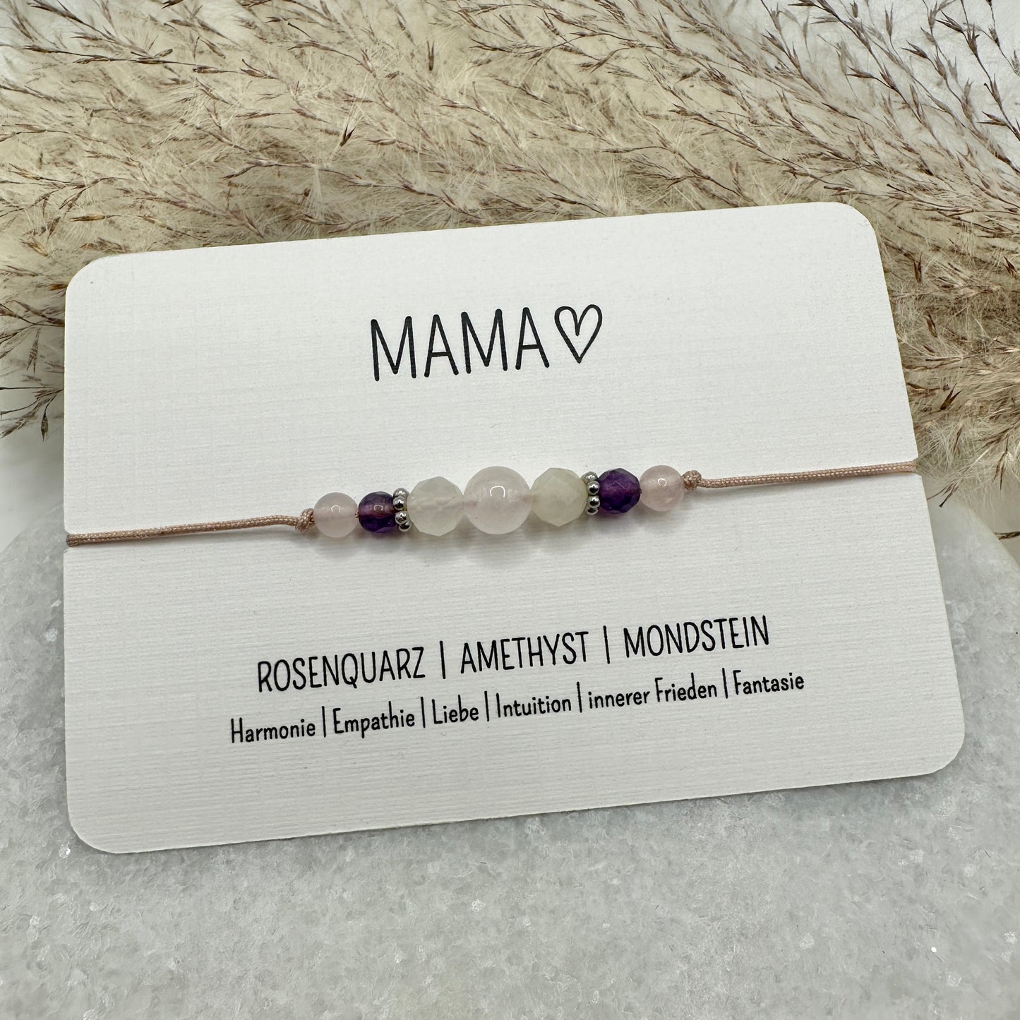Herzensmensch-Armband "Mama"