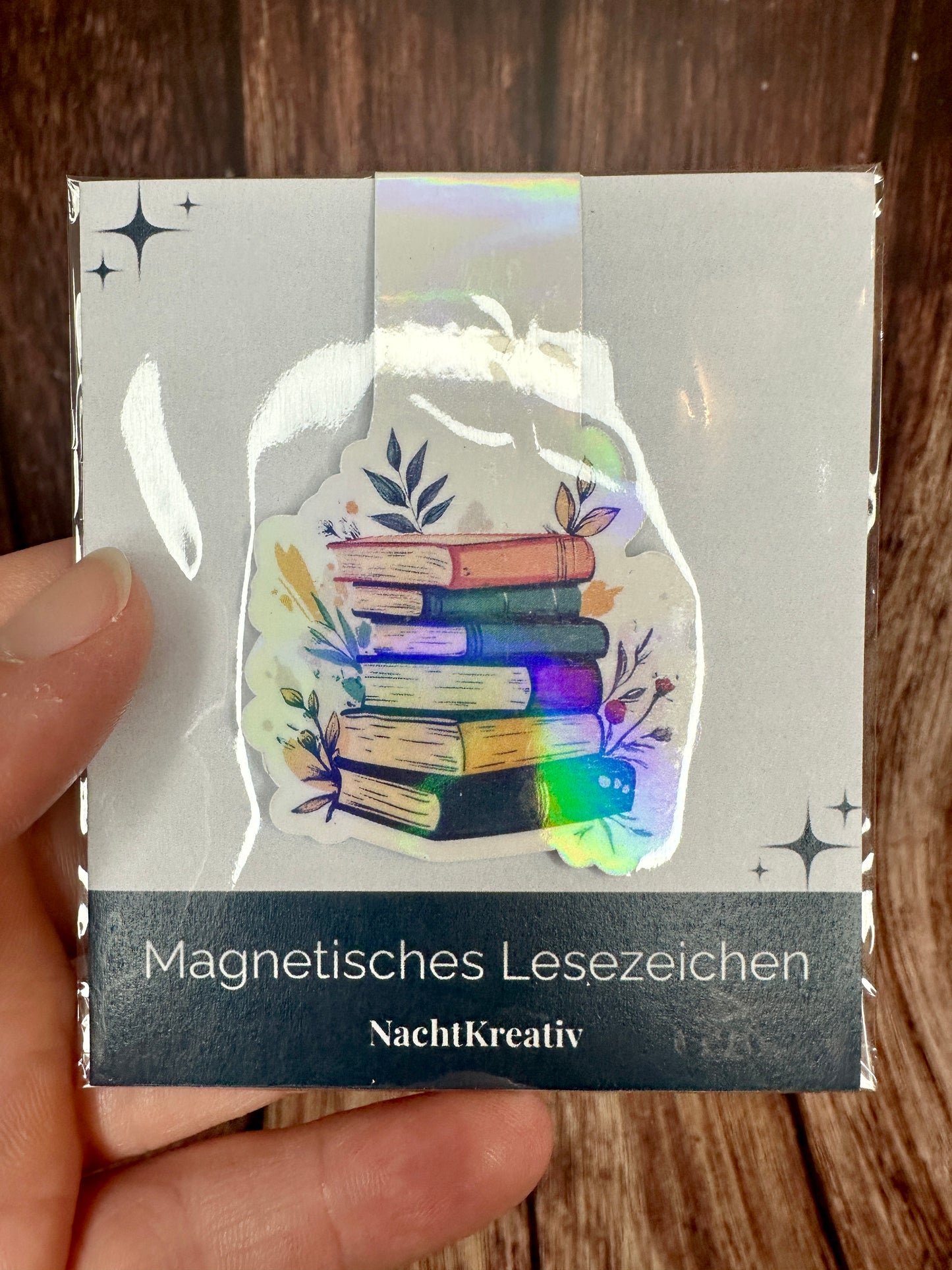 Magnetisches Lesezeichen | Books and Flowers II | ML003