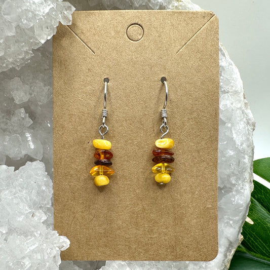 Ohrhänger Bernsteinsplitter (OS024)