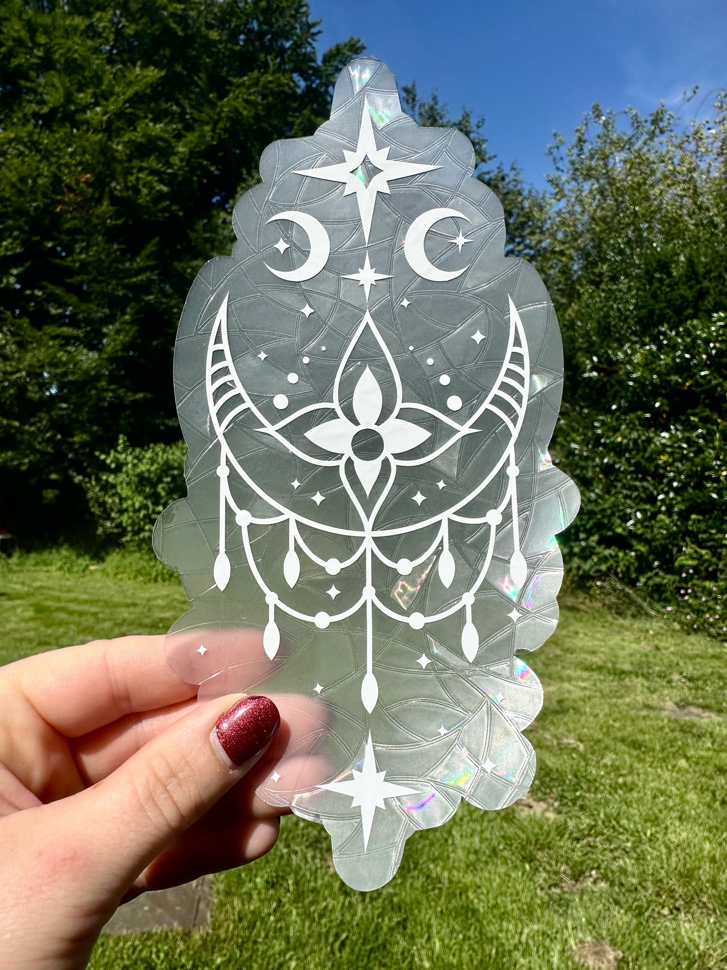 Suncatcher Sticker "Stellar Sight" (SC002)