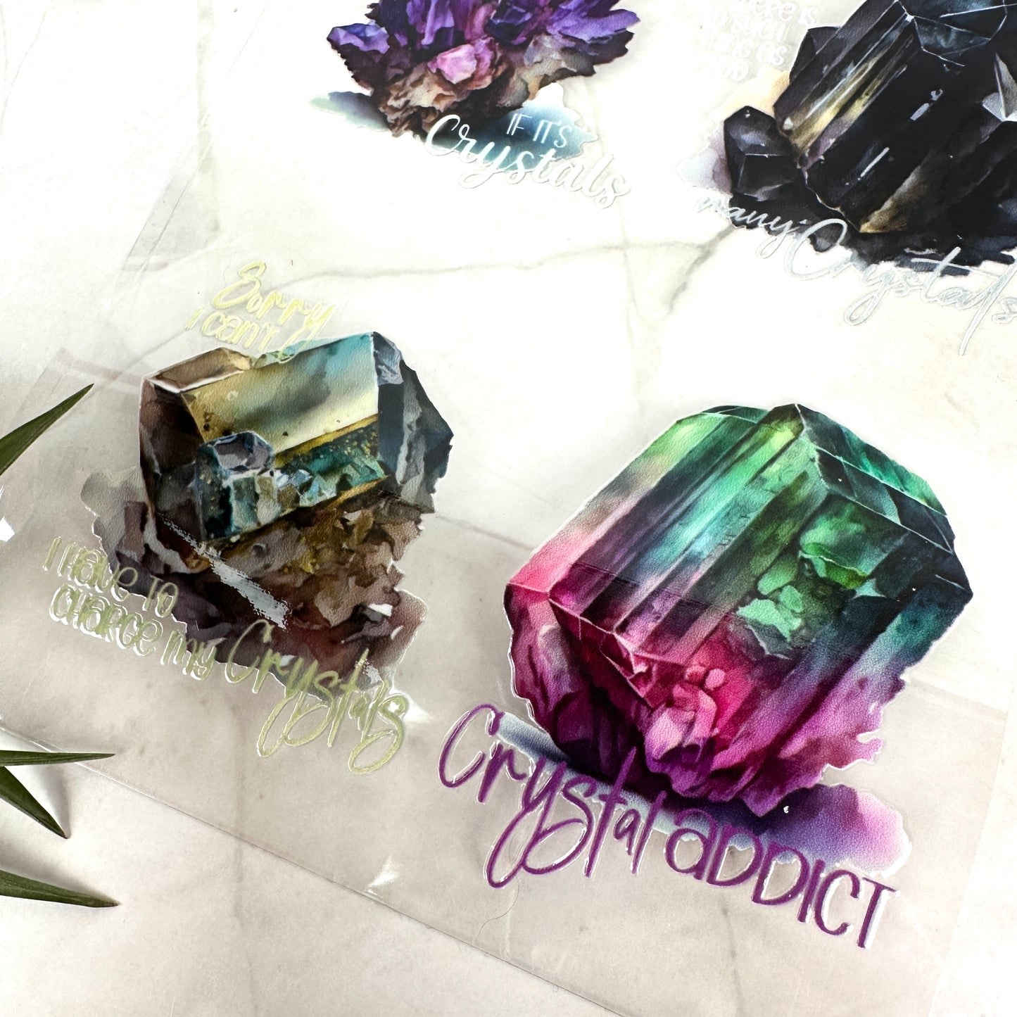 Colorful Crystal RubOn (Set B)