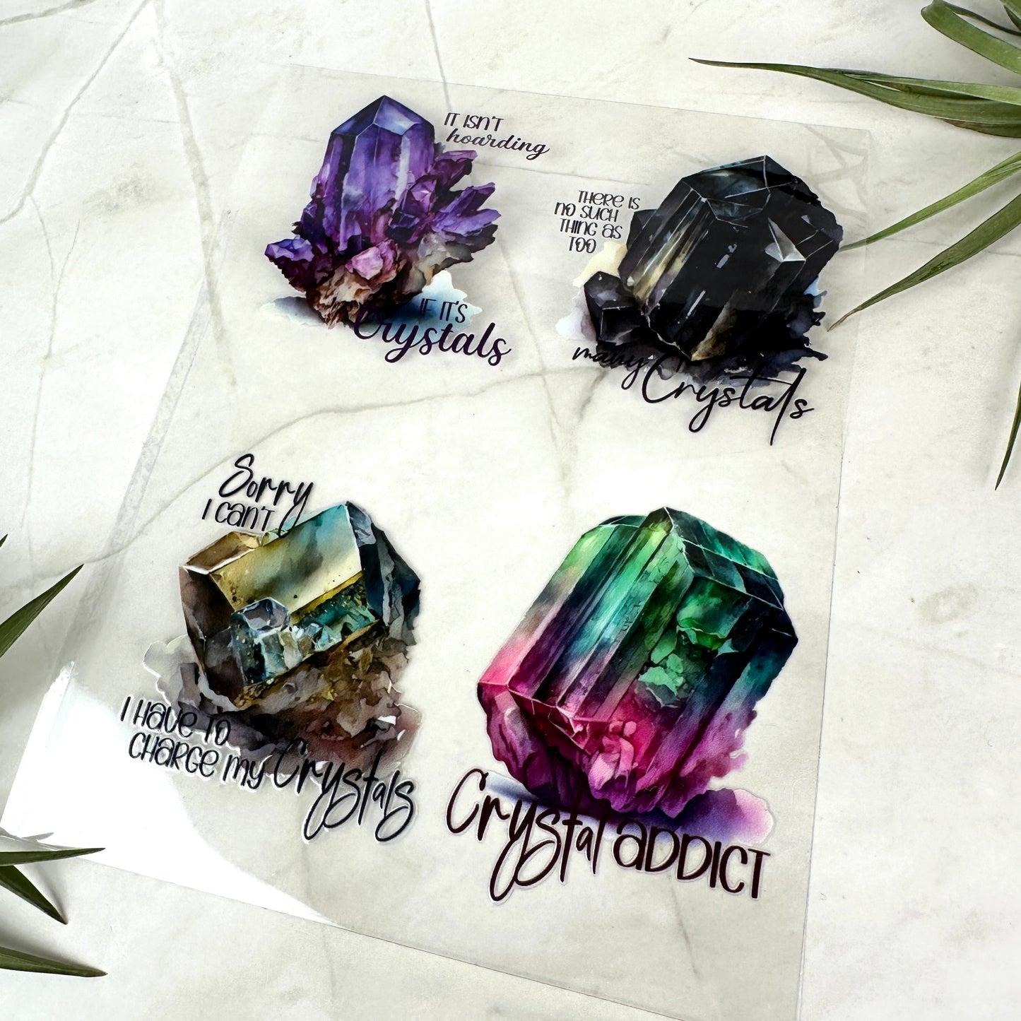 Colorful Crystal RubOn (Set B)