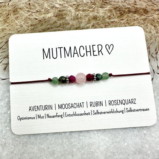 Alltagsbegleiter-Armband "Mutmacher"