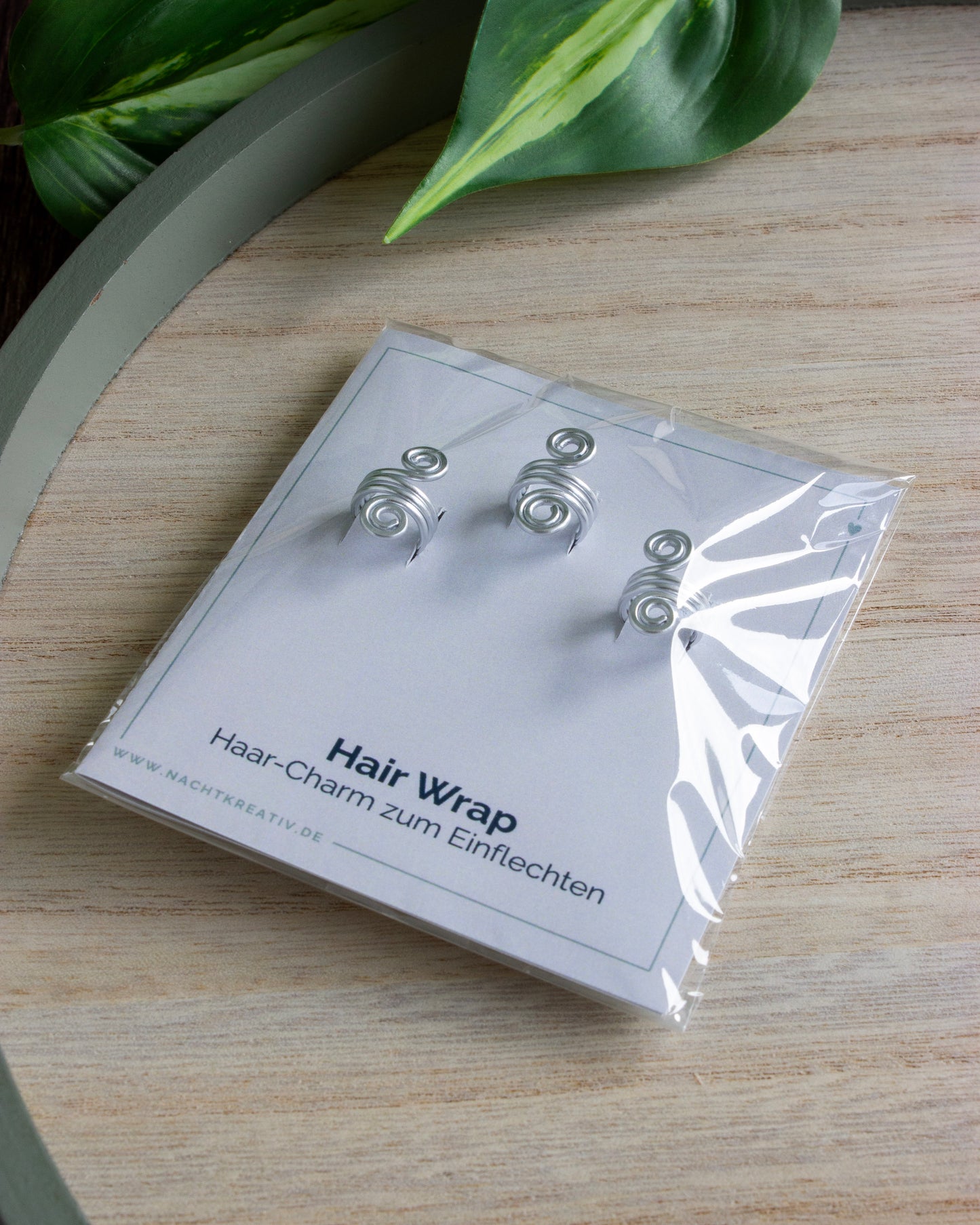 Hair Wrap | 3er Set | Silber | HW002